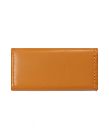 Golden Buckle Trifold Wallet