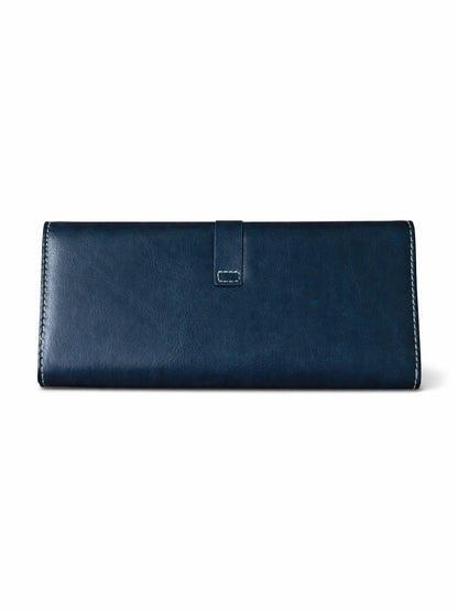 StrapSeal Trifold Wallet - Blue