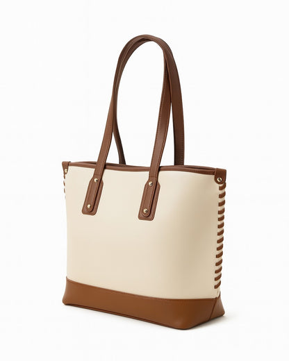 Effortless Tote Bag - Brown