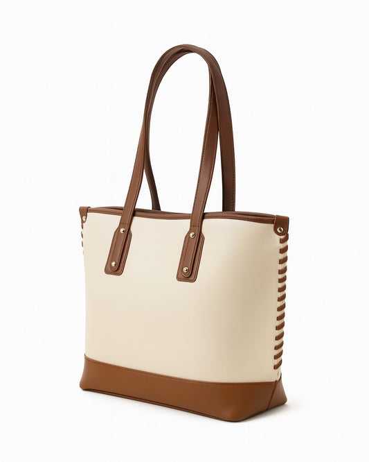 Effortless Tote Bag - Brown