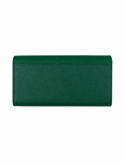 Emerald Green Big Trifold Wallet