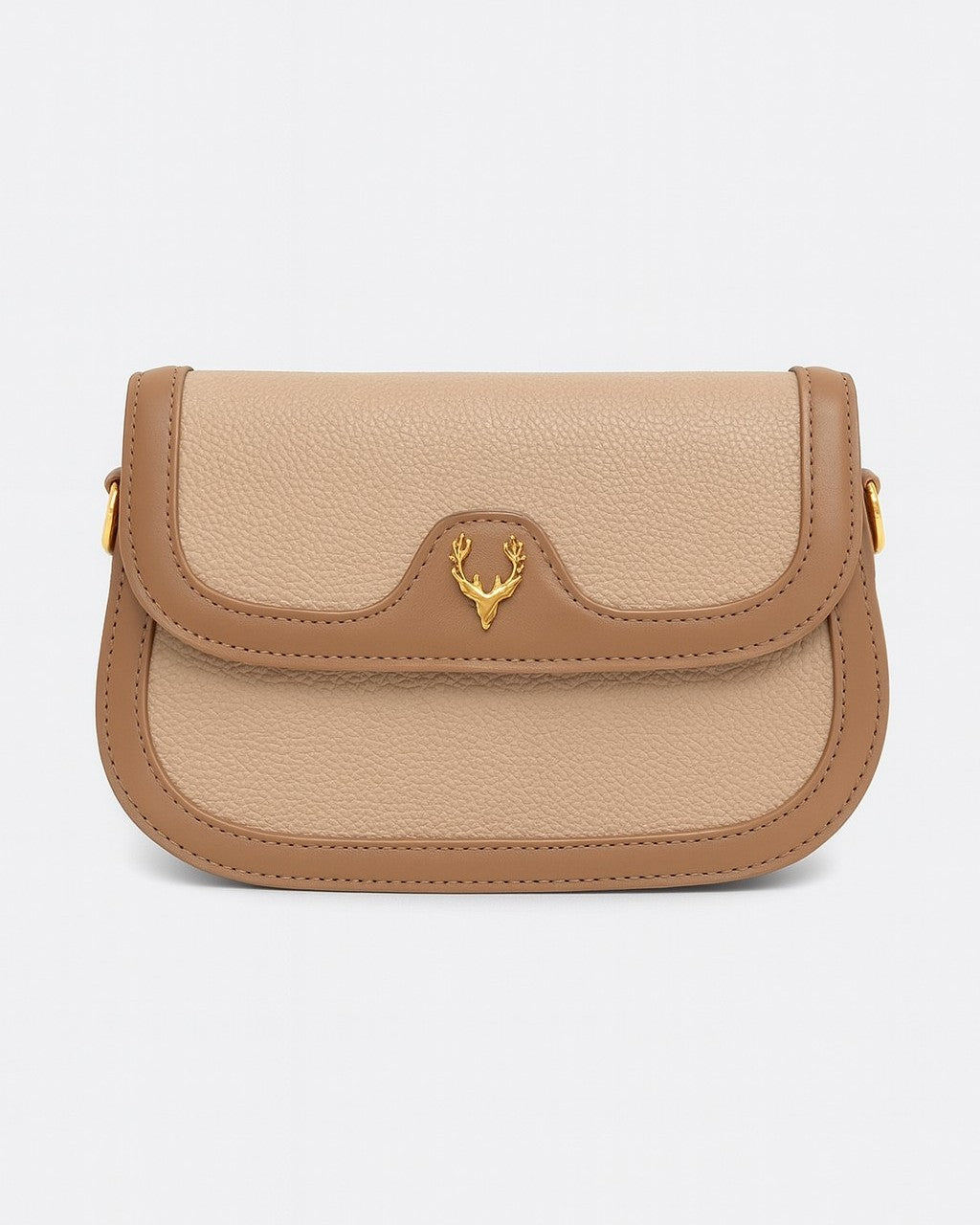 Deer 2 Compartment Sling Bag - Khaki