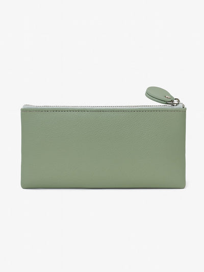 Double Pocket Soft Wallet - Green