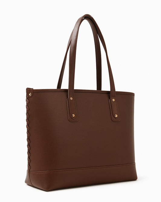 Effortless Tote Bag - Chocolate Brown