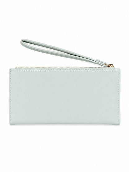 Geometric Twofold Wallet - Green