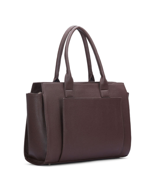 Elite Laptop Tote Bag - Brown