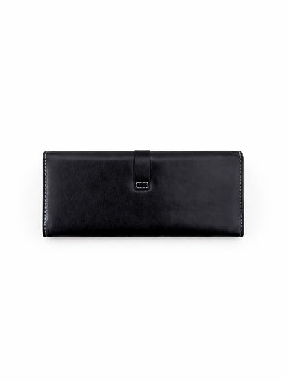 StrapSeal Trifold Wallet - Black