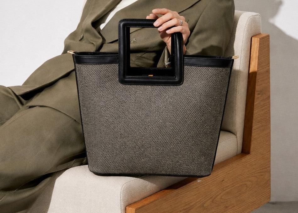 Everyday Frame Tote Bag - Black