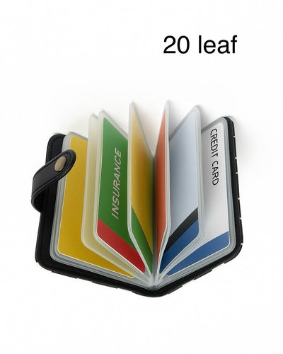 Get Some Rest Solid Card Holder - Black