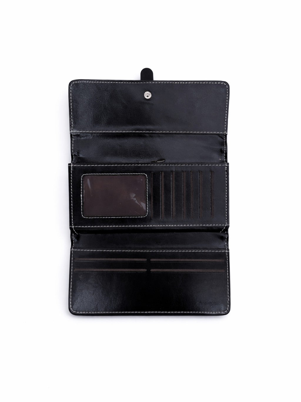StrapSeal Trifold Wallet - Black