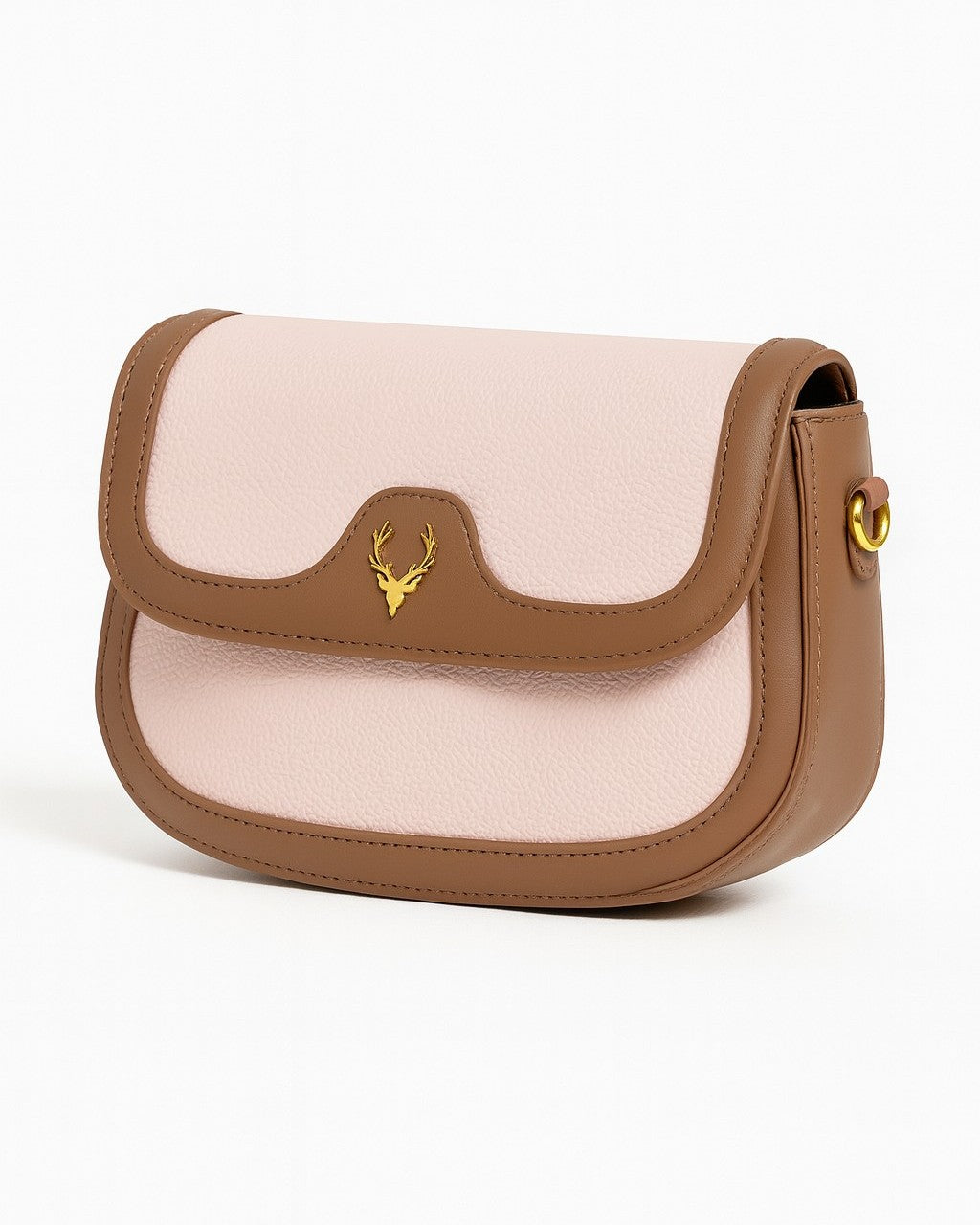 Deer 2 Compartment Sling Bag - Pink