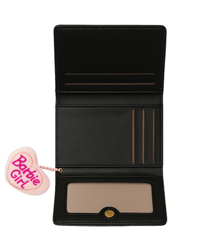You & Me Mini Trifold Wallet - Black