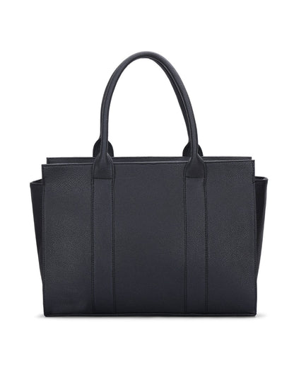Elite Laptop Tote Bag - Black