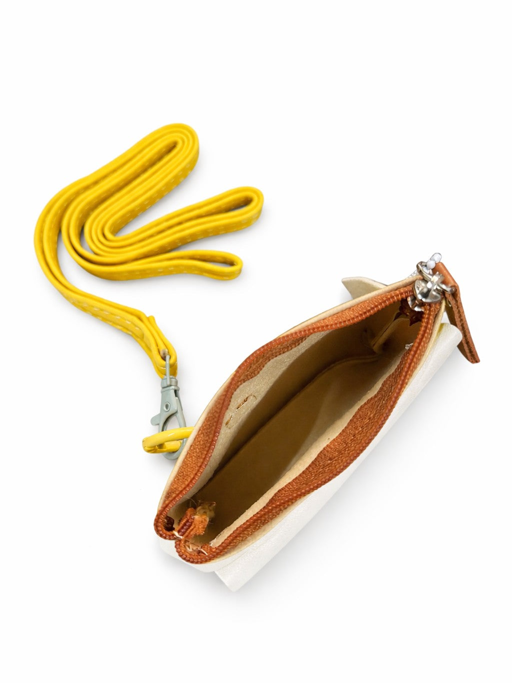 Pastel Pop Charm Mini Wallet - Yellow