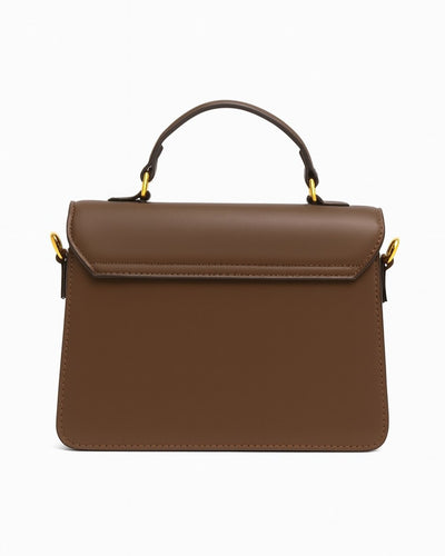 Luxe Line 4 Compartment Sling Bag - Brown