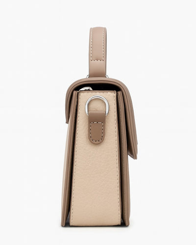 CarryMe Chic 3 Compartment Sling Bag - Beige