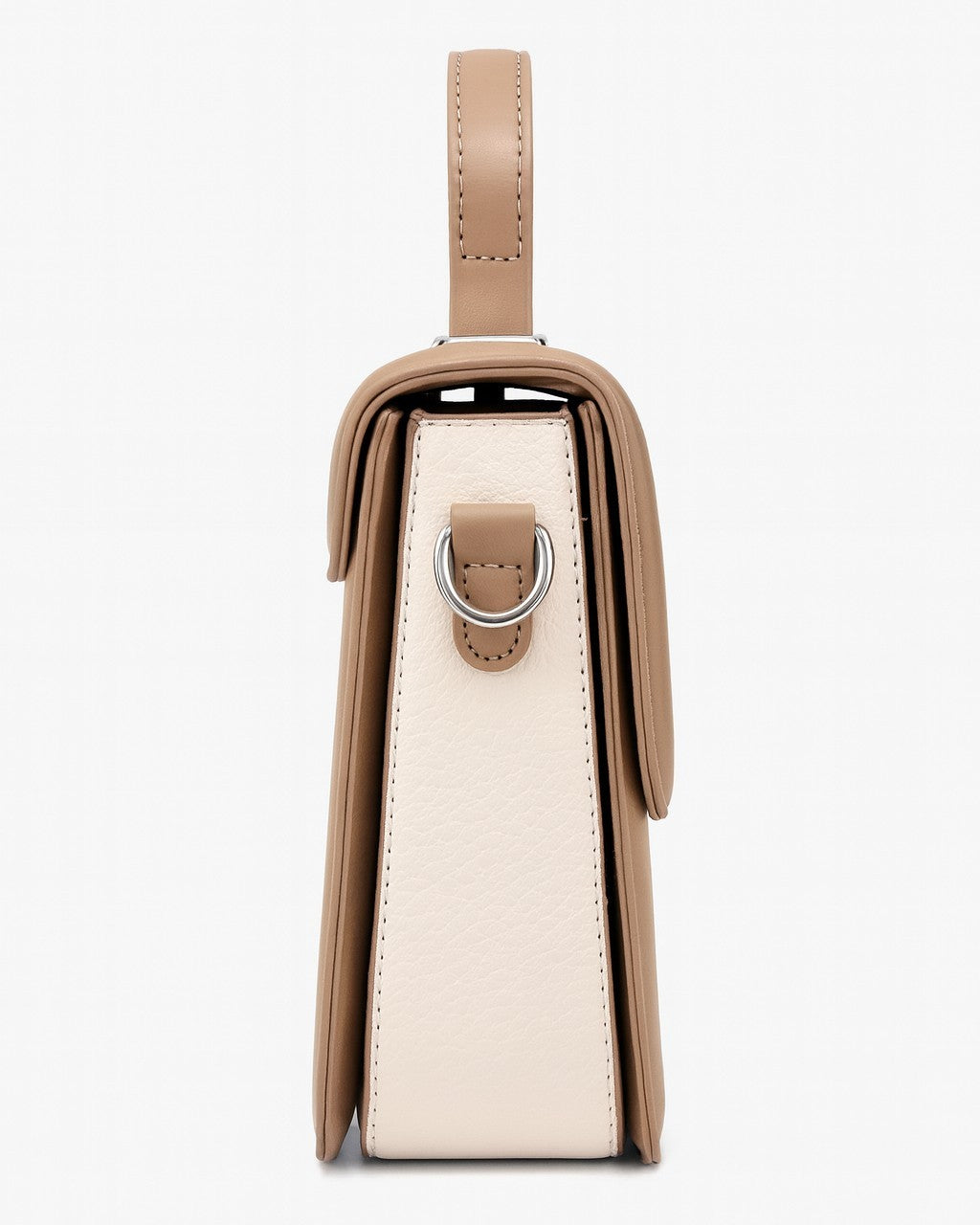 CarryMe Chic 3 Compartment Sling Bag - White