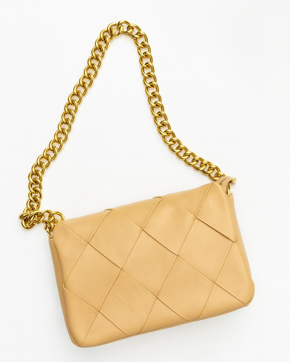 Chain Crush Shoulder Bag