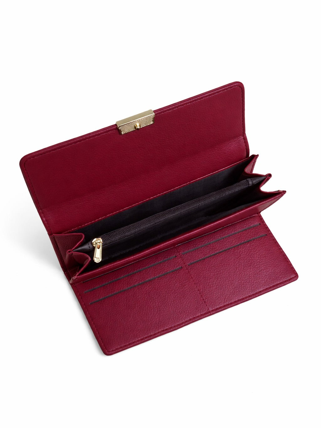 D Trifold Wallet - Red