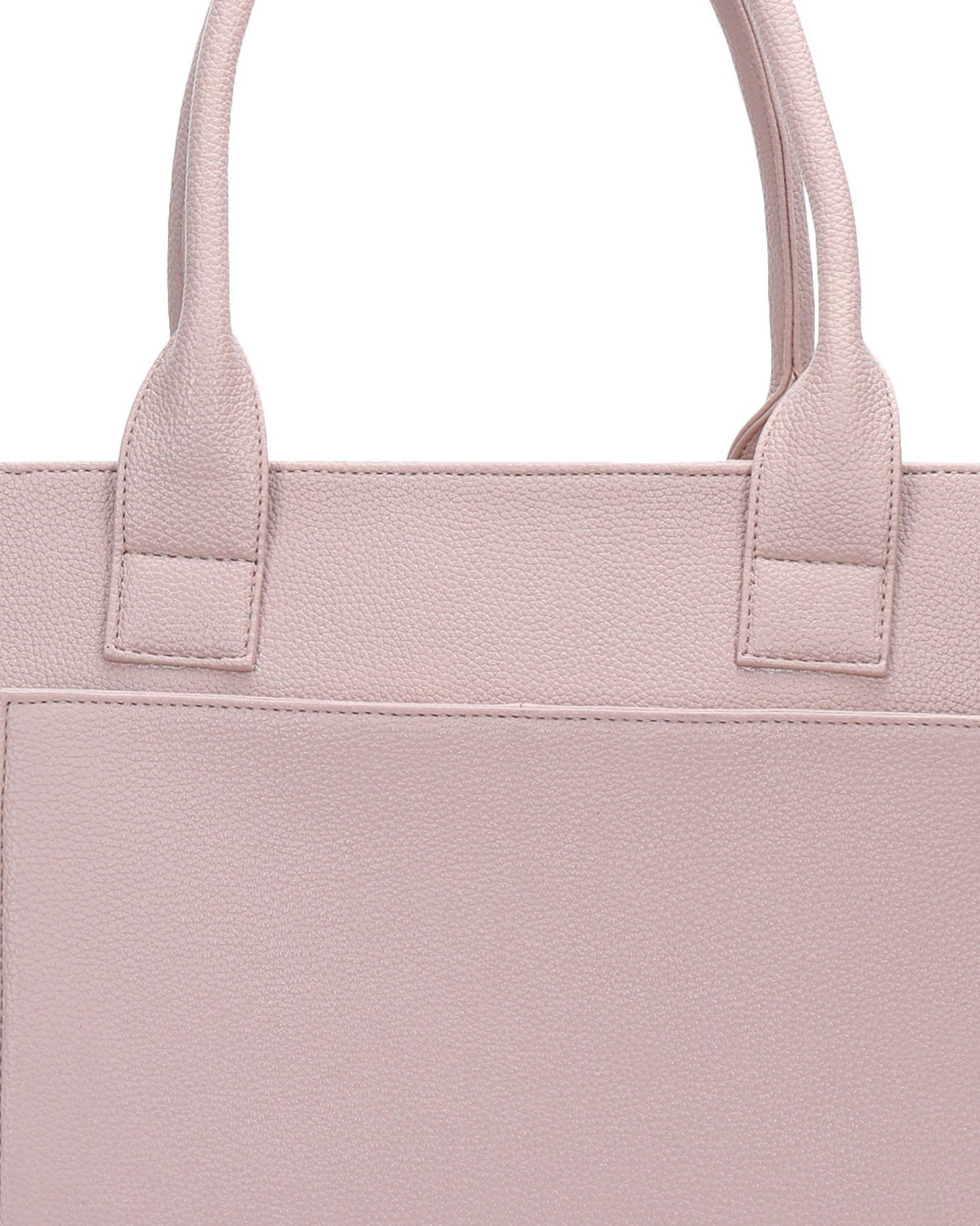Personalized Elite Laptop Tote Bag - Nude Pink