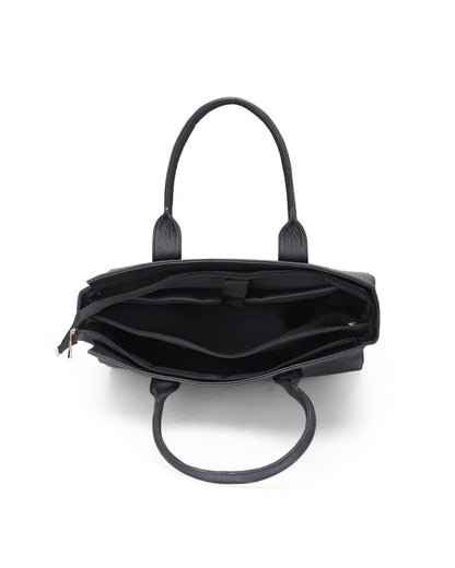 Elite Laptop Tote Bag - Black