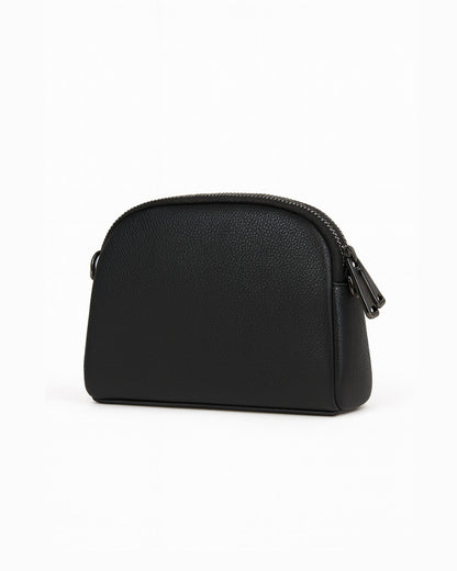 Black Striped Classic Sling Bag