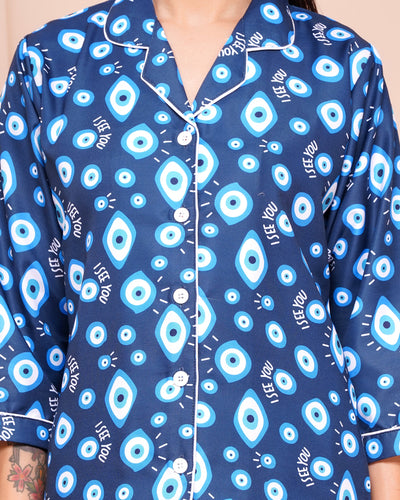 DARK EVIL EYE NIGHT SUIT