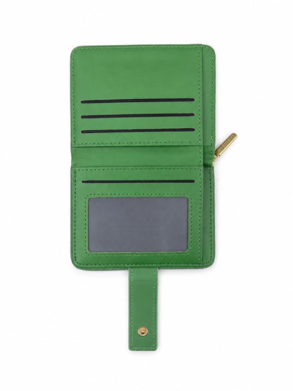 Compact PL Twofold wallet - Green