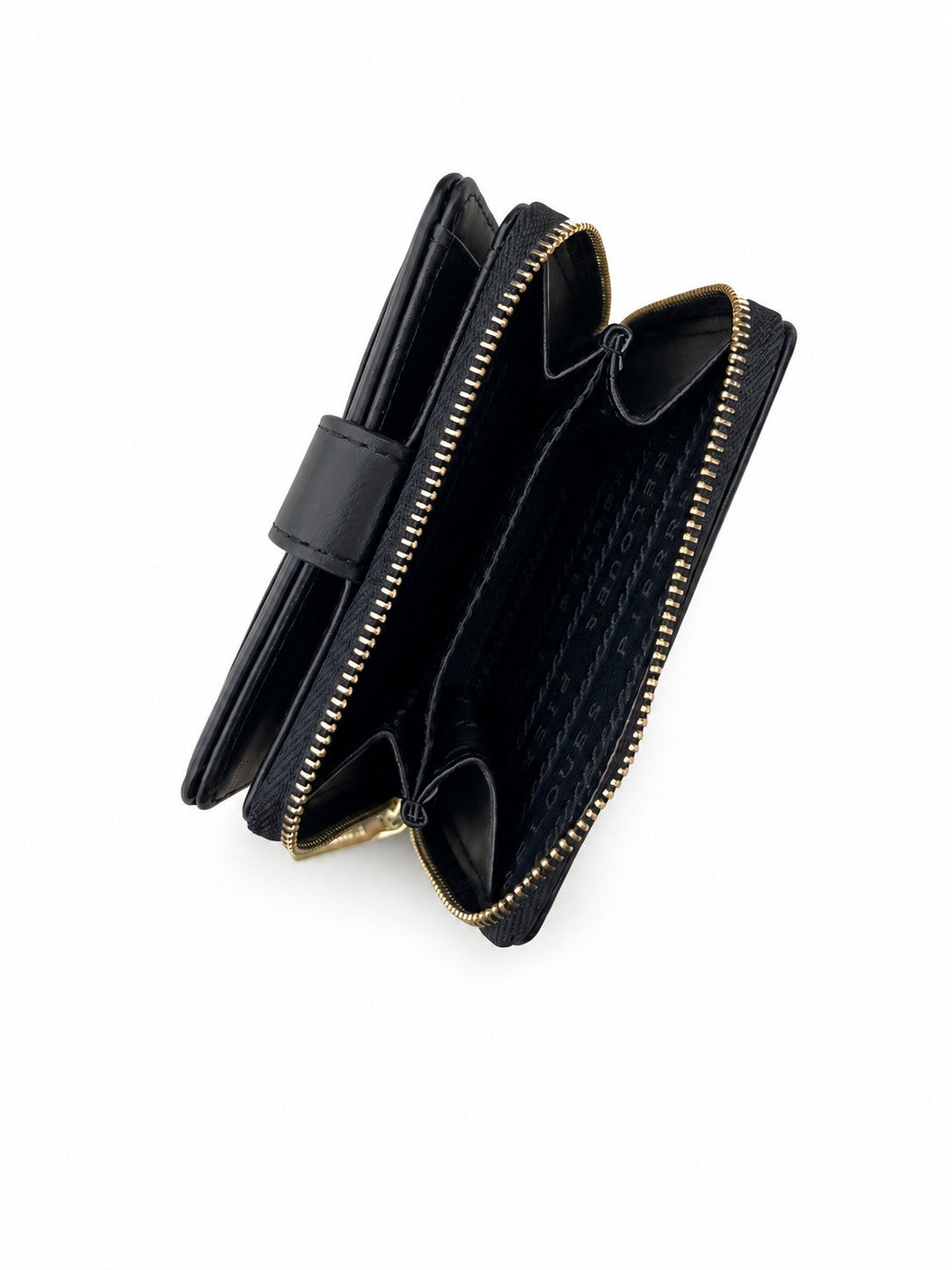 Compact PL Twofold wallet - Black