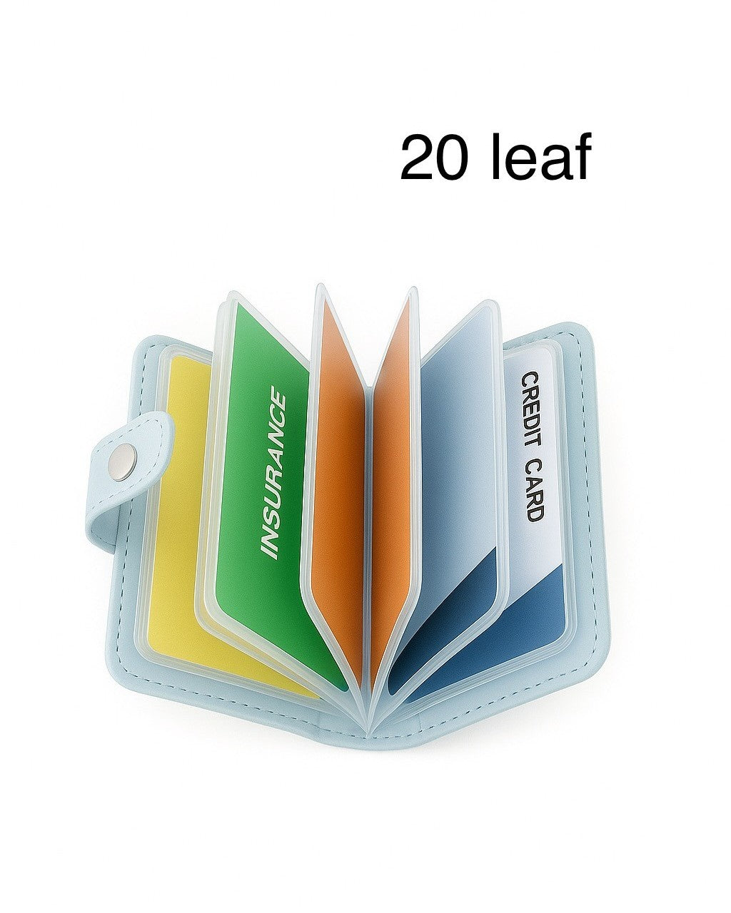 Heart Solid Card Holder – Green