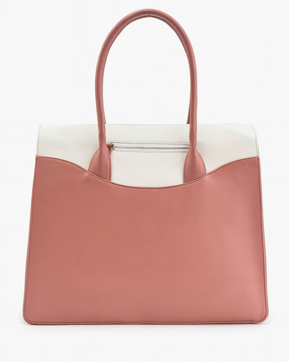 Mega Laptop Tote Bag - Pink