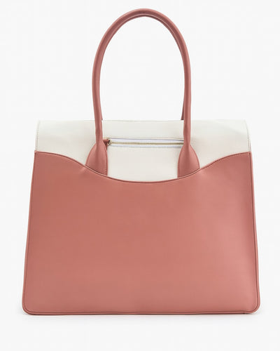 Mega Laptop Tote Bag - Pink