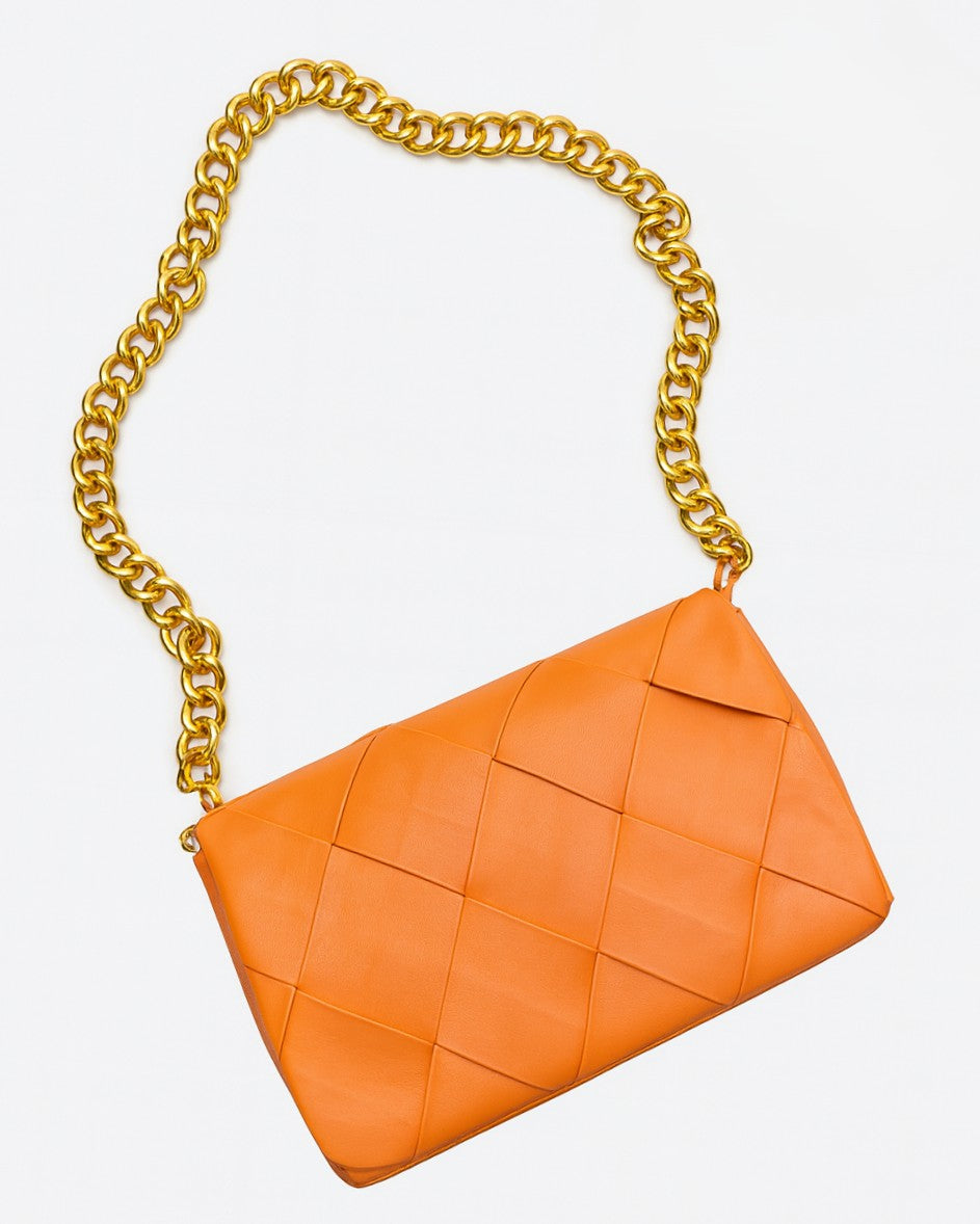 Chain Crush Shoulder Bag