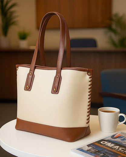 Effortless Tote Bag - Brown