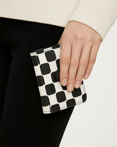 Get Some Rest Solid Card Holder - Black