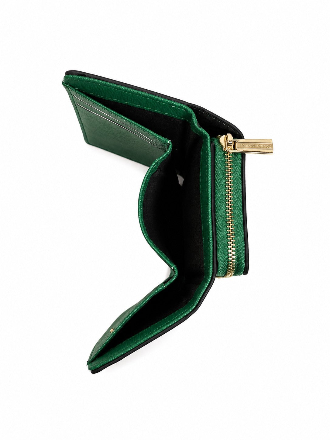 Emerald Green Mini Trifold Wallet