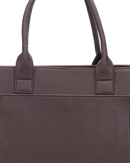 Elite Laptop Tote Bag - Brown