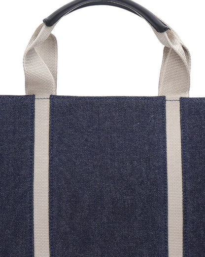Denim Laptop Tote Bag