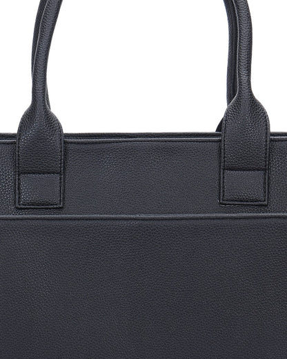 Elite Laptop Tote Bag - Black