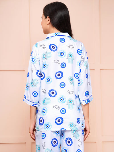 LIGHT EVIL EYE NIGHT SUIT