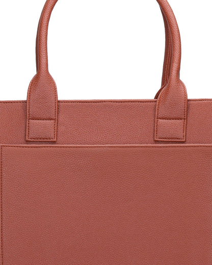 Elite Laptop Tote Bag - Tan