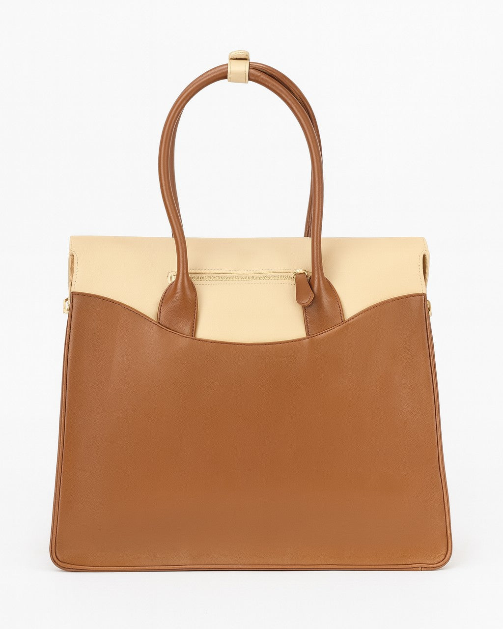 Mega Laptop Tote Bag - Brown
