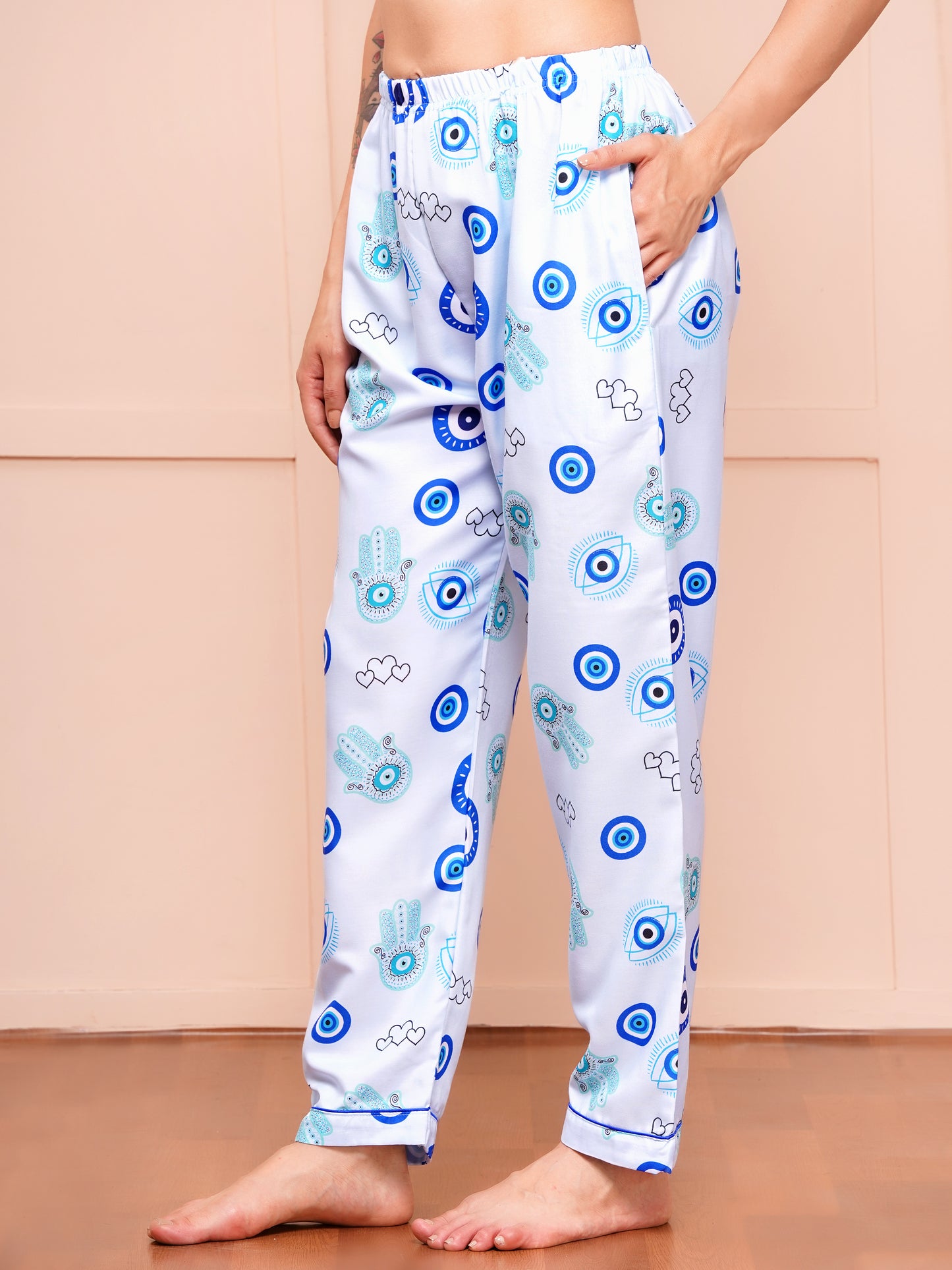 LIGHT EVIL EYE NIGHT SUIT