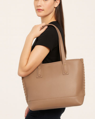 Effortless Tote Bag - Nude