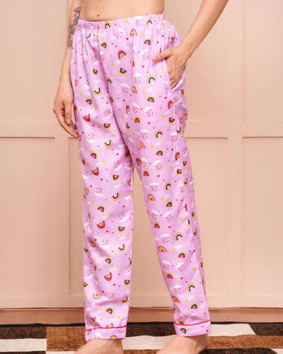RAINBOW PRINT NIGHT SUIT
