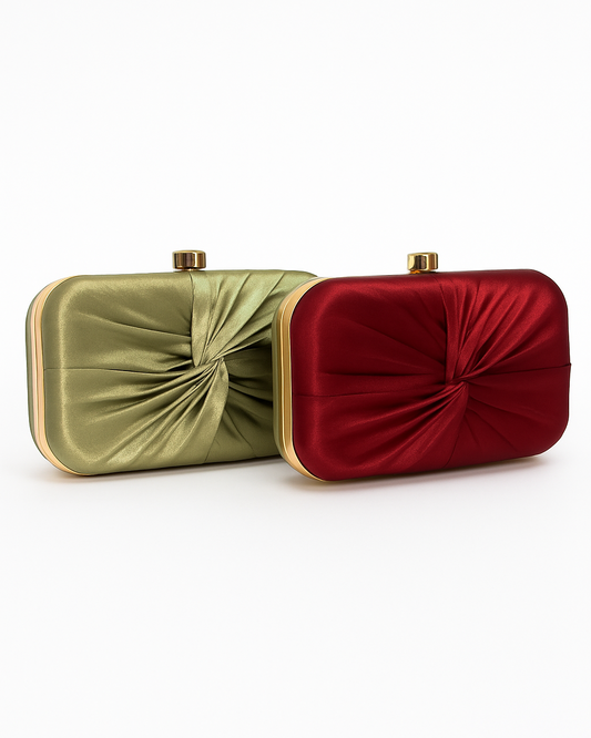 Satin Evening Clutch