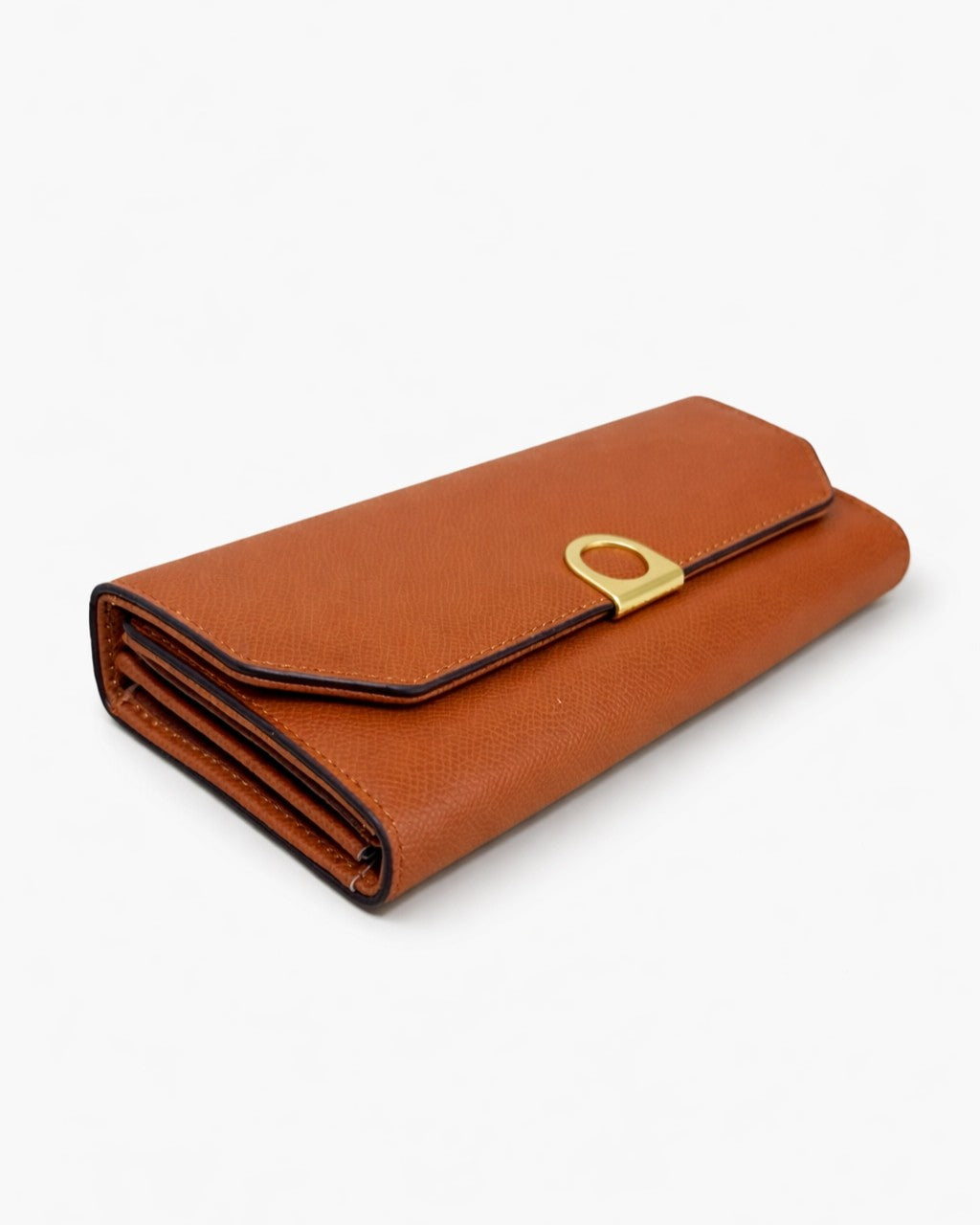 Brown Essential Trifold Wallet