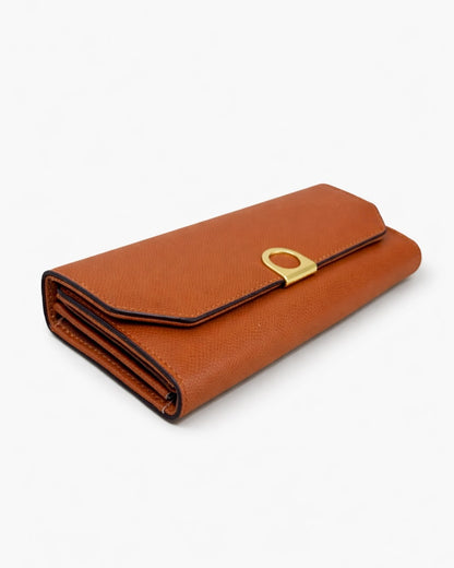 Brown Essential Trifold Wallet
