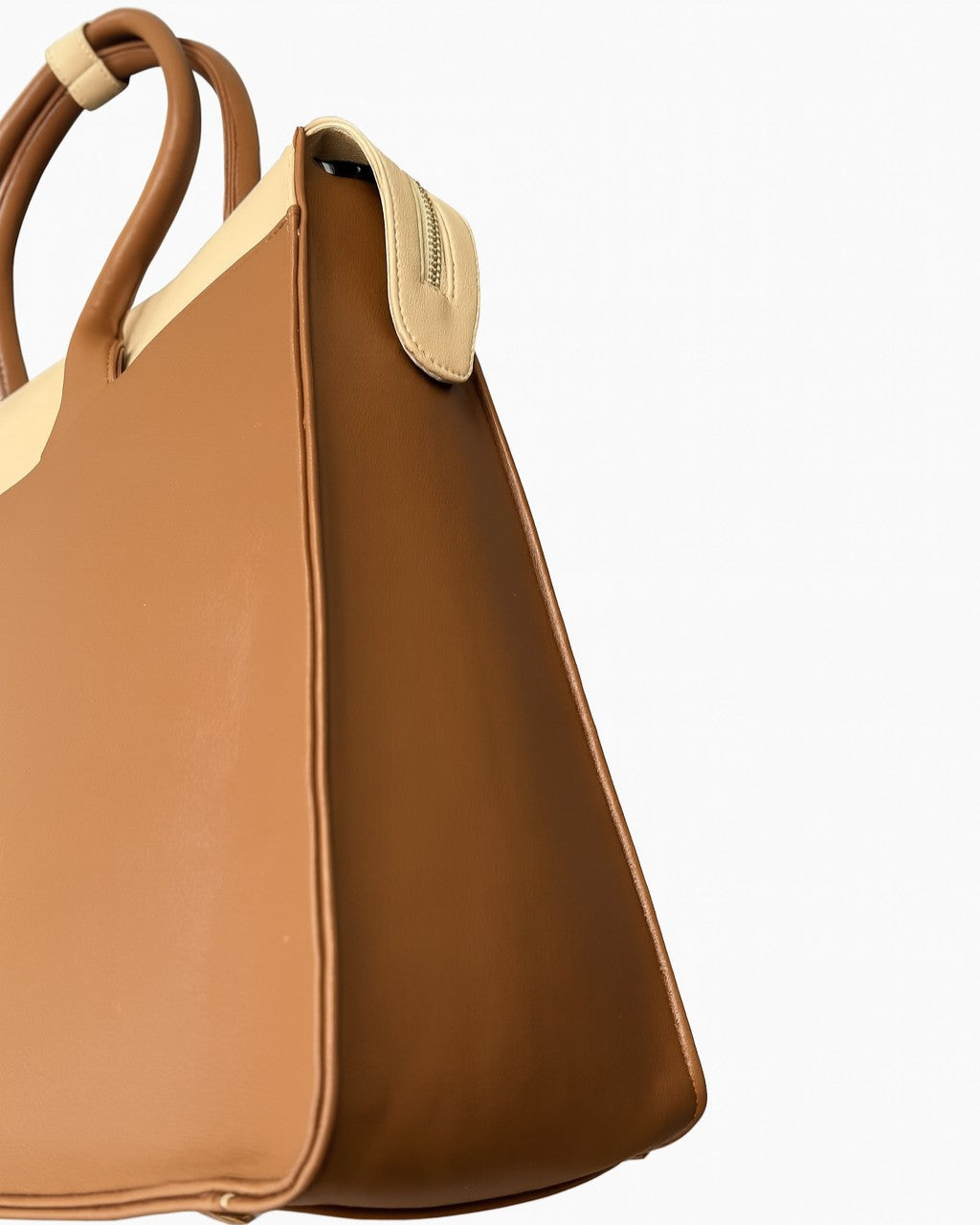 Mega Laptop Tote Bag - Brown