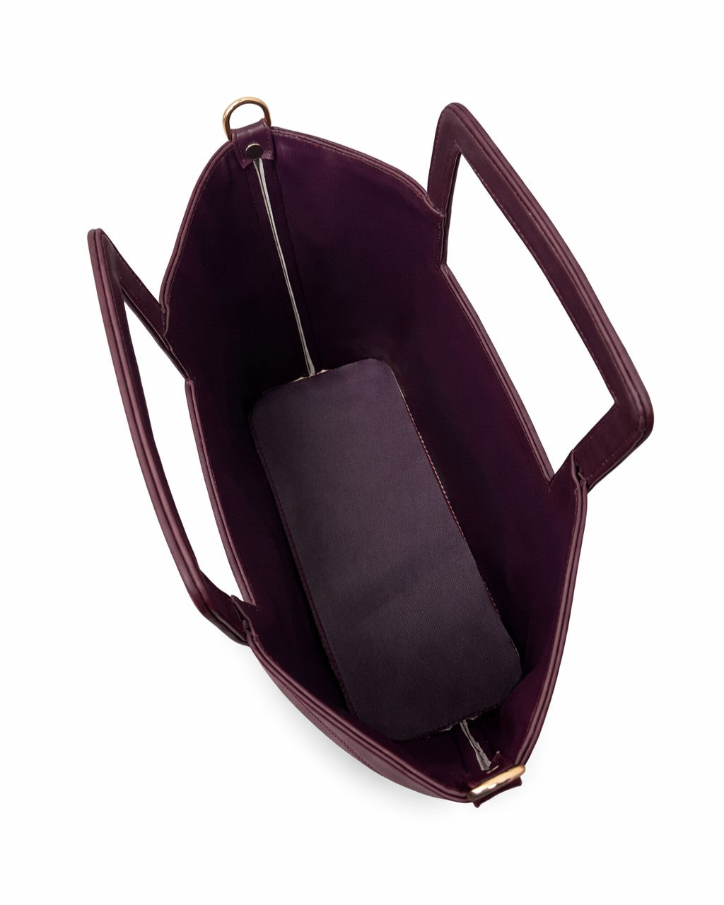 Everyday Frame Tote Bag - Wine